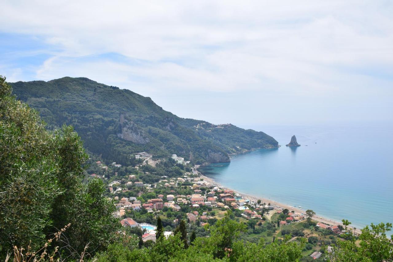 شقة Olive Tree House,Agios Gordios آغيوس غوذيوس المظهر الخارجي الصورة