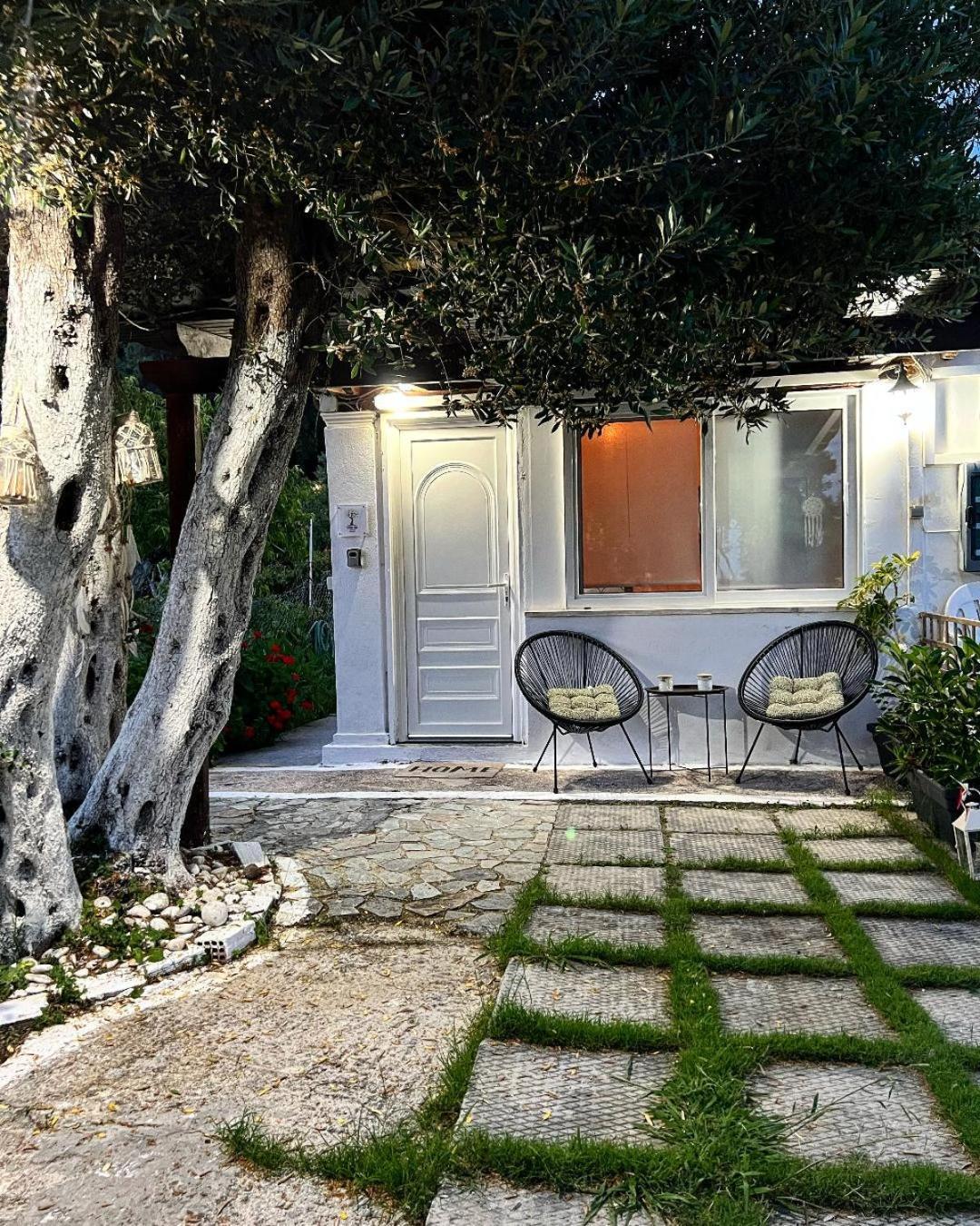 شقة Olive Tree House,Agios Gordios آغيوس غوذيوس المظهر الخارجي الصورة
